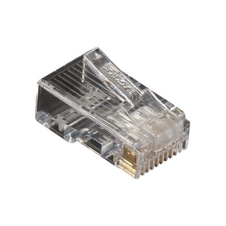 BLACK BOX Cat5E Modular Plugs, Rj-45, 50-Pack FMTP5E-50PAK